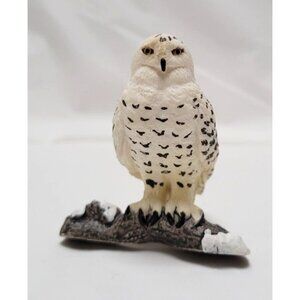 Schleich 2011 Snowy Owl Resin Figurine Toy #14671 Retired